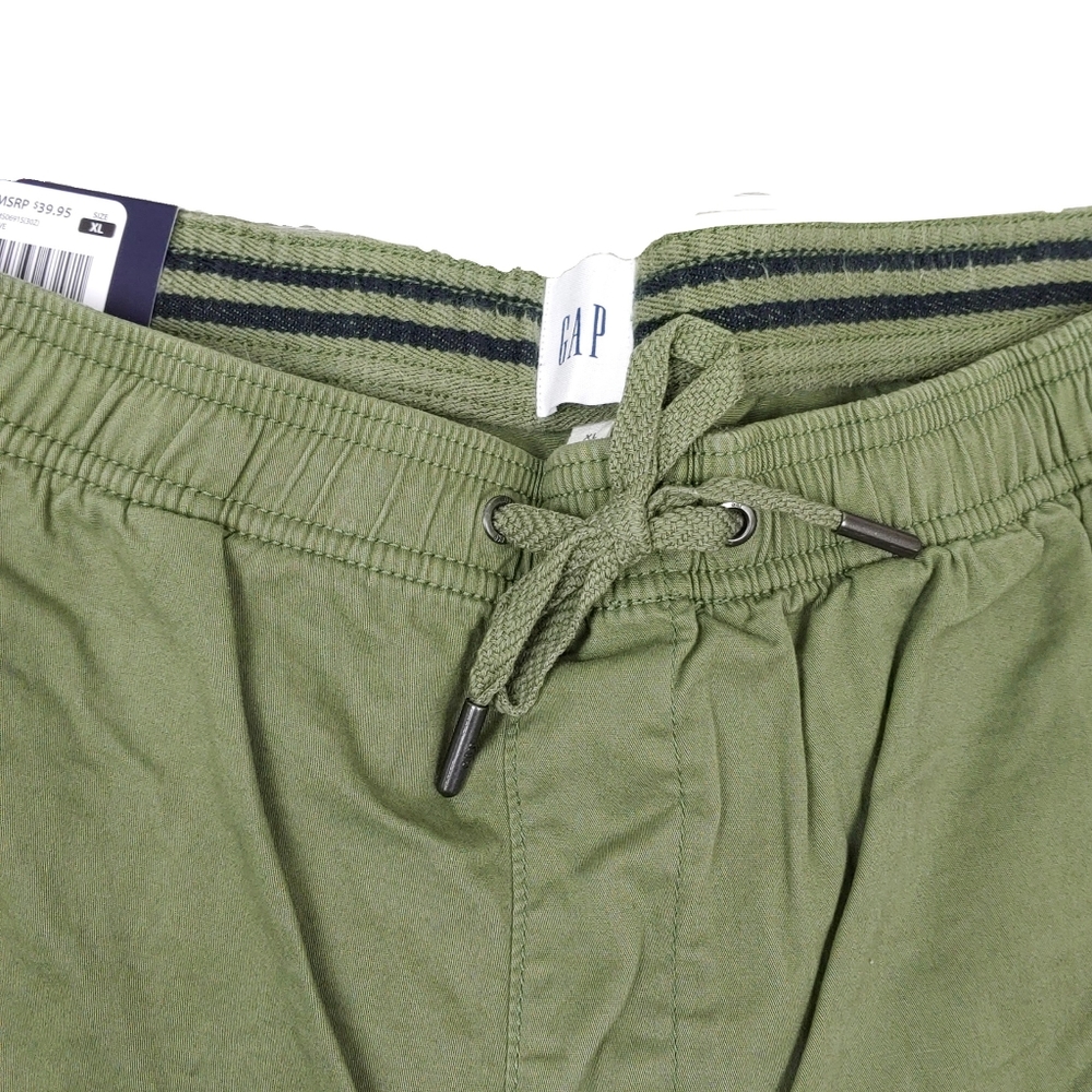 NWT Gap Green Casual Drawstring Pull-On Shorts Men's XL - Picture 3 of 6